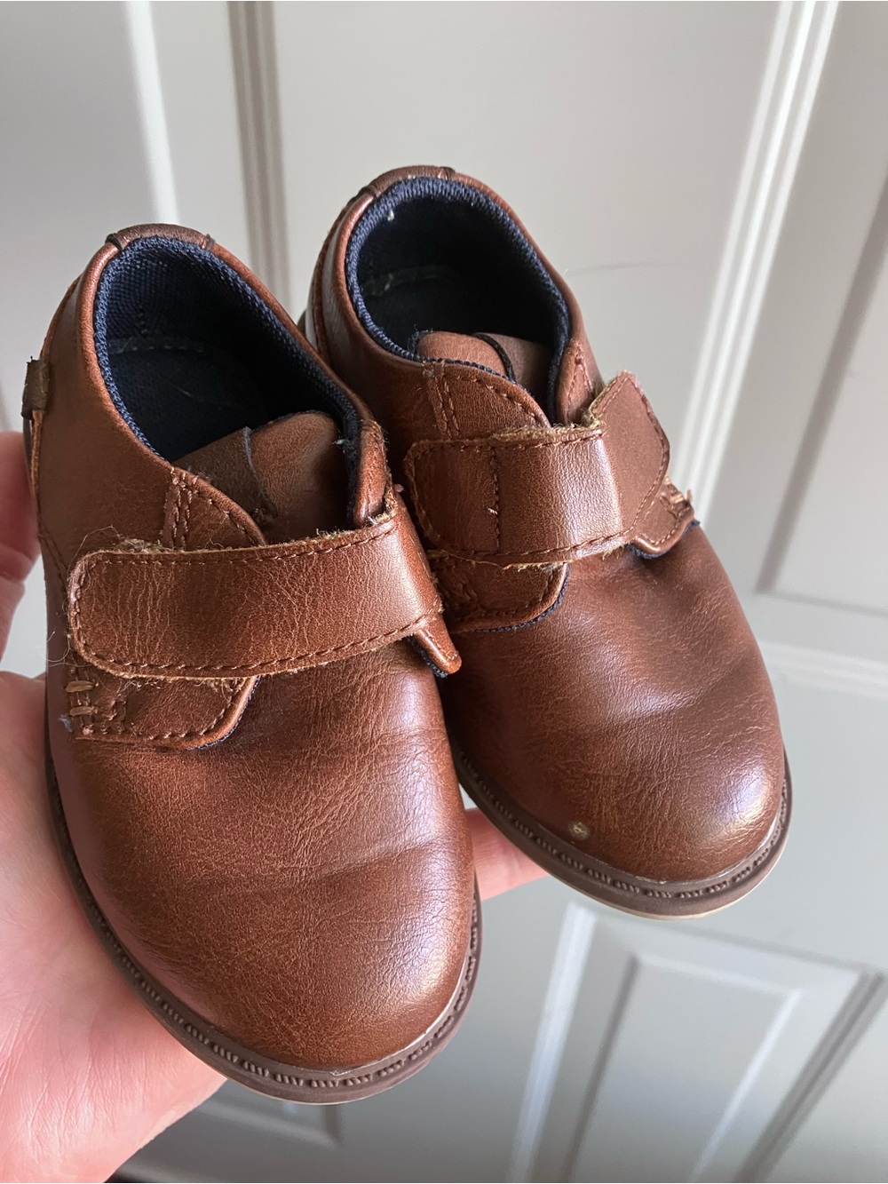 Harper Canyon brown dress shoes toddler size 6
